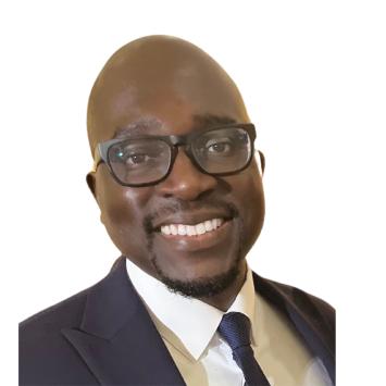 A headshot of Kwame Agyemang